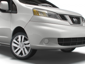 nissan nv200 compact cargo sv 2022 3D Model