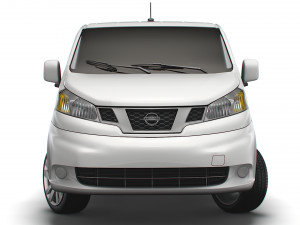 nissan nv200 compact cargo sv 2022 3D Model