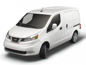 nissan nv200 compact cargo sv 2022 3D Model