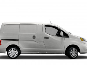 nissan nv200 compact cargo sv 2022 3D Model