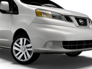 nissan nv200 compact cargo sv 2022 3D Model