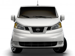 nissan nv200 compact cargo sv 2022 3D Model