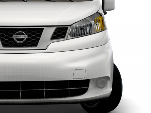 nissan nv200 compact cargo sv 2022 3D Model