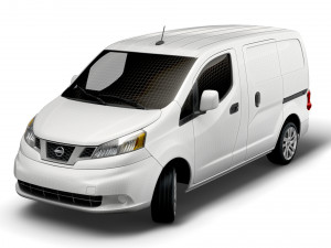 nissan nv200 compact cargo sv 2022 3D Model