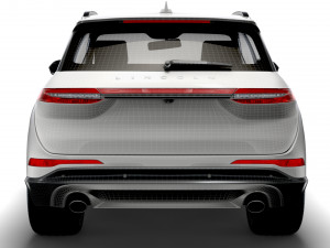 lincoln corsair grand touring 2022 3D मॉडल
