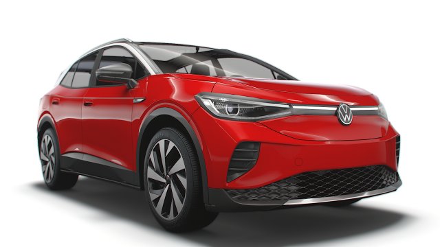 vw id 4 pro 2022 Modelo 3D .c4d .max .obj .3ds .fbx .stl .blend 
