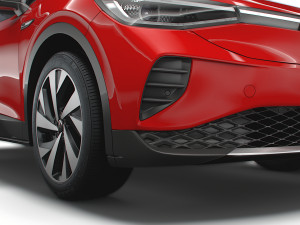 vw id 4 pro 2022 Modelo 3D