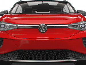 vw id 4 pro 2022 Modelo 3D