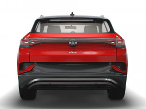 vw id 4 pro 2022 3D Model
