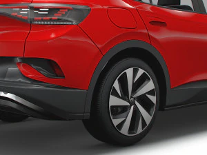 vw id 4 pro 2022 3D Model