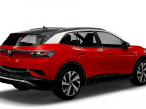 vw id 4 pro 2022 Modelo 3D