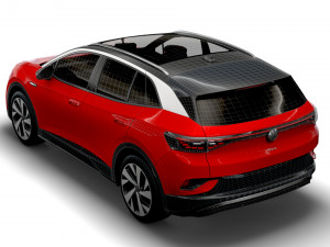 vw id 4 pro 2022 Modelo 3D