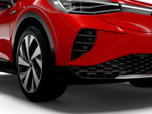 vw id 4 pro 2022 Modelo 3D