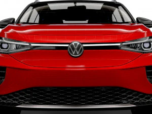 vw id 4 pro 2022 3D Model