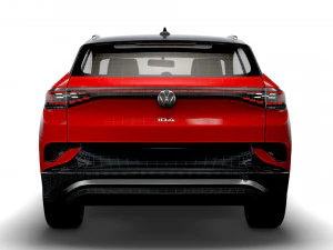 vw id 4 pro 2022 3D Model