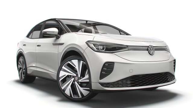 vw id5 1st 2022 Model 3D .c4d .max .obj .3ds .fbx .stl .blend 