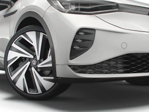 vw id5 1st 2022 3D Model