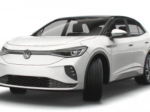 vw id5 1st 2022 3D Model