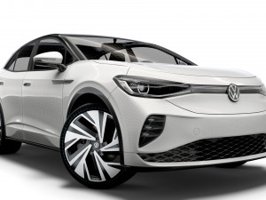 vw id5 1st 2022 Model 3D