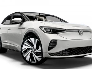 vw id5 1st 2022 3D Model