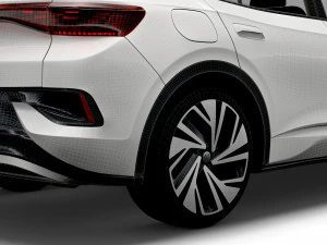 vw id5 1st 2022 3D Model