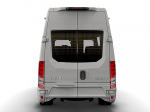 Iveco daily tourus l4h3 2022 3D Модель