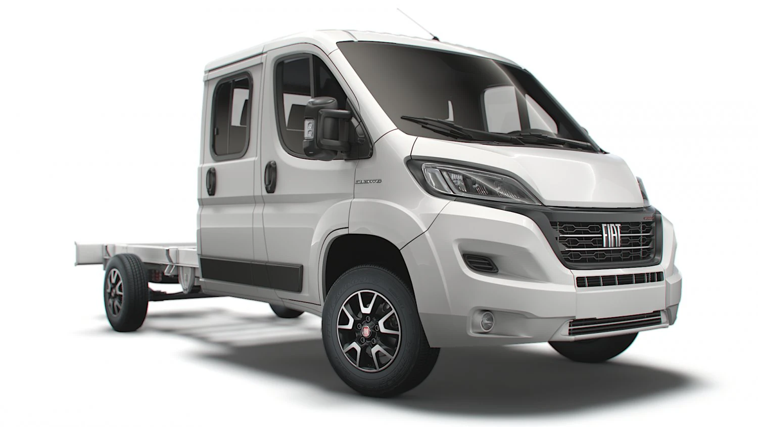 fiat ducato chassis truck crew cab 4035 wb xl 2022 3D Model .c4d .max .obj .3ds .fbx .stl .blend 