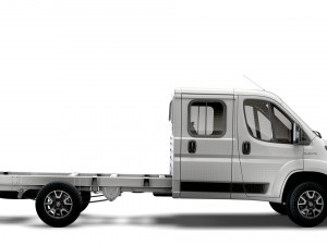 fiat ducato chassis truck crew cab 4035 wb xl 2022 3D Model