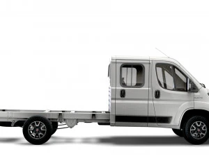 fiat ducato chassis truck crew cab 4035 wb xl 2022 3D Model