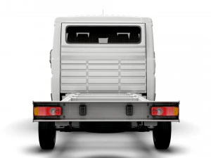 fiat ducato chassis truck crew cab 4035 wb xl 2022 3D Model
