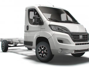 caminhão chassi fiat ducato cabine única 4035 wb xl 2022 Modelo 3D