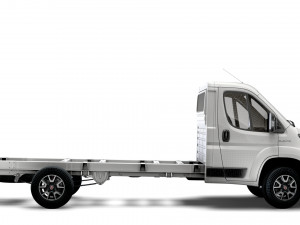 fiat ducato chassis truck single cab 4035 wb xl 2022 Modelo 3D
