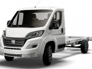 fiat ducato chassis truck single cab 4035 wb xl 2022 Modelo 3D