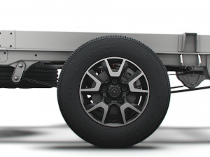opel movano chassis truck crew cab 4035 wb xl 2022 Model 3D