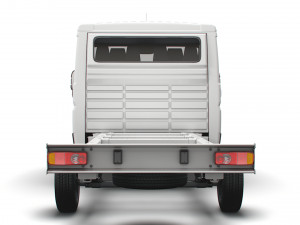 opel movano chassis truck crew cab 4035 wb xl 2022 Model 3D