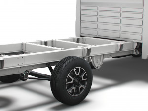 opel movano chassis truck crew cab 4035 wb xl 2022 Model 3D