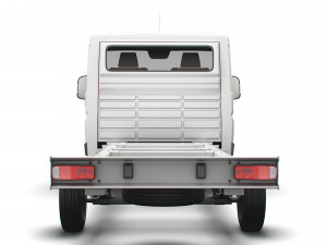 opel movano chassis truck single cab 4035 wb xl 2022 Modelo 3D