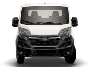 opel movano chassis truck single cab 4035 wb xl 2022 Modelo 3D
