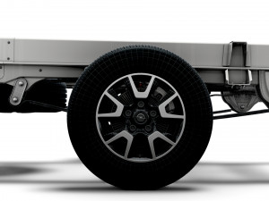 opel movano chassis truck single cab 4035 wb xl 2022 Modelo 3D