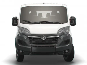 шасі vauxhall movano crew cab 4035 wb xl 2022 3D Модель