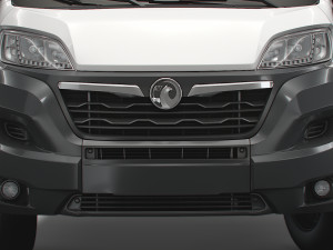 vauxhall movano chassis truck crew cab 4035 wb xl 2022 3D Модель