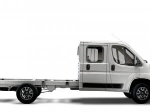 vauxhall movano chassis truck crew cab 4035 wb xl 2022 3D Модель