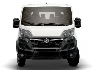 vauxhall movano chassis truck crew cab 4035 wb xl 2022 3D Модель