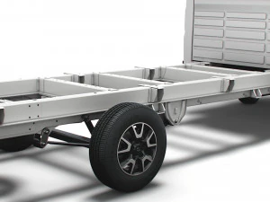 Opel Movano Fahrgestell LKW Einzelkabine 4035 WB XL 2022 3D Modell