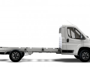 vauxhall movano chassis truck single cab 4035 wb xl 2022 3Dモデル