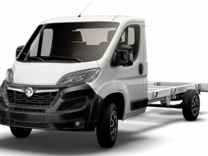 vauxhall movano chassis truck single cab 4035 wb xl 2022 3Dモデル