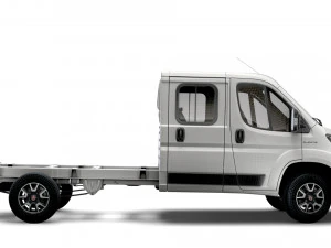 fiat ducato chassis truck crew cab 4035 wb 2022 3D Model