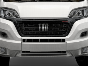 fiat ducato chassis truck crew cab 4035 wb 2022 3D Model