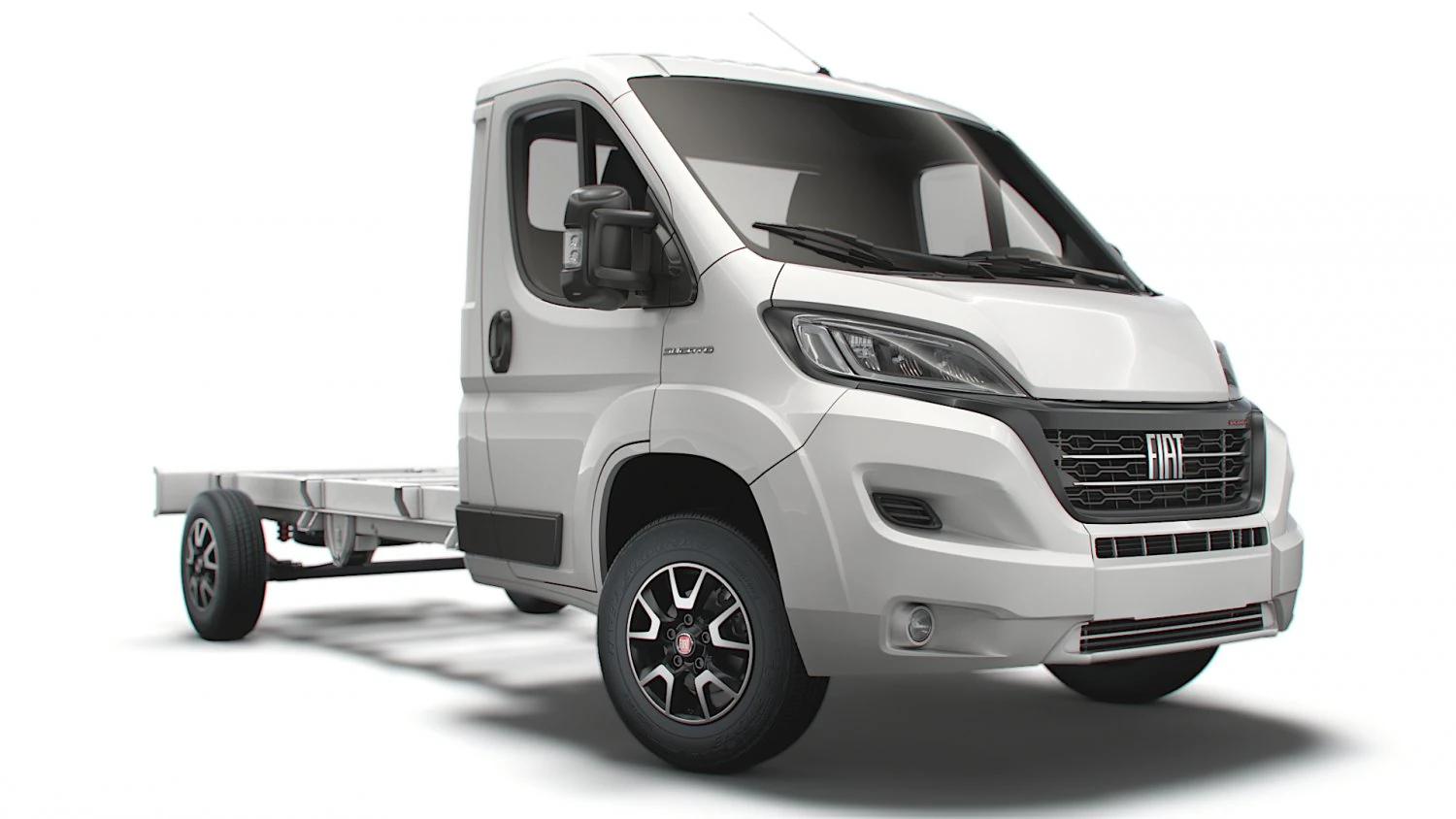 fiat ducato chassis truck single cab 4035 wb 2022 3D Model .c4d .max .obj .3ds .fbx .stl .blend 