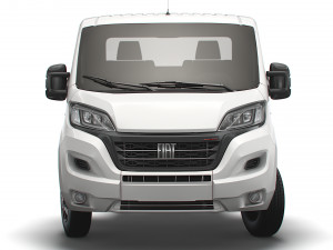 fiat ducato chassis truck single cab 4035 wb 2022 3D Model
